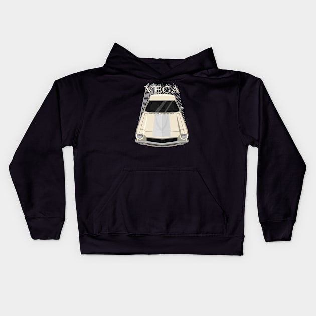 Chevrolet Vega GT 1971 - 1973 - cream Kids Hoodie by V8social